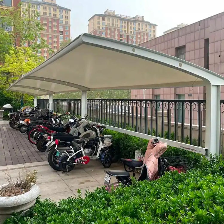 津市市膜结构电动车棚